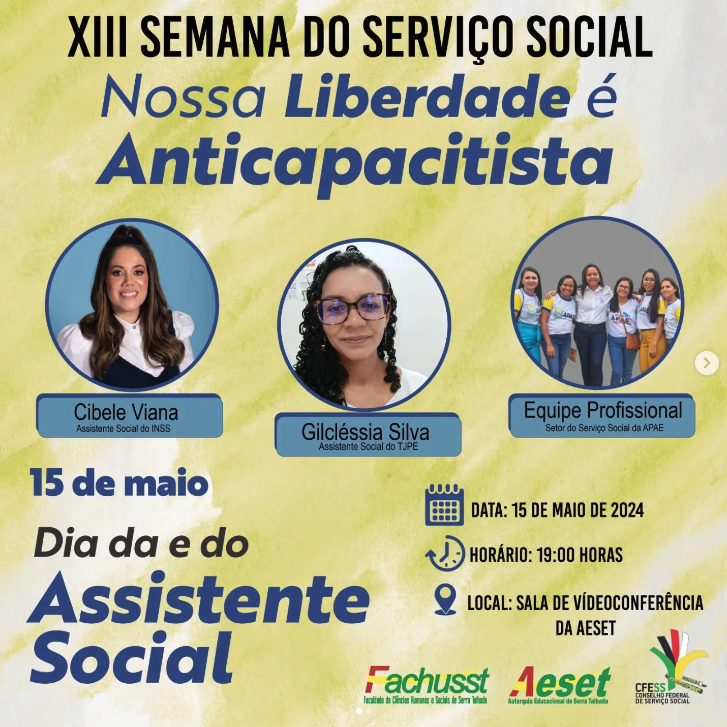 XIII Semana do Serviço Social