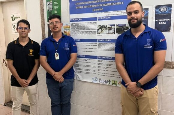 Mostra de trabalhos do Pibid de História da Fafopst 2024-2026.