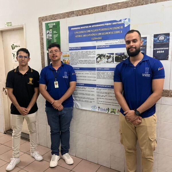Mostra de trabalhos do Pibid de História da Fafopst 2024-2026.